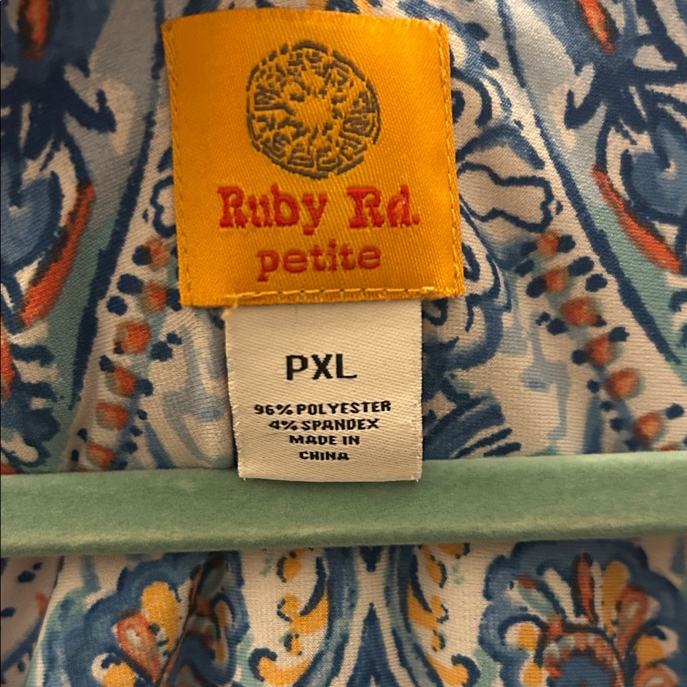 Ruby Rd. Multicolor Paisley Dress - Picture 2 of 6